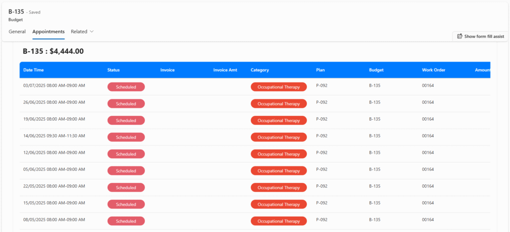 Dynamics 365 advanced scheduling rooms