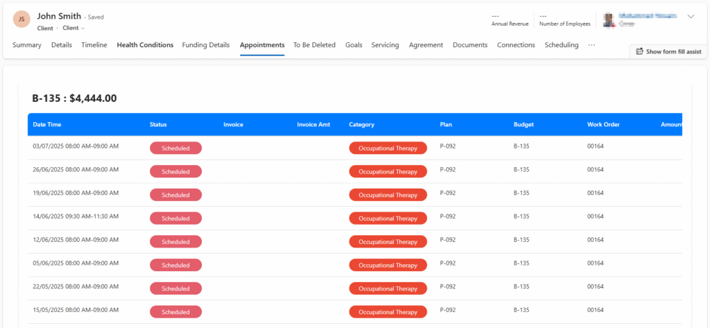 Advanced Scheduling for Dynamics 365 calendar