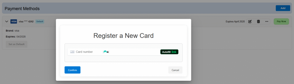 Register Card